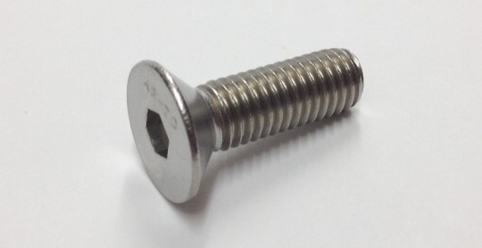 Stainless Steel Socket Countersunk Screw M6 x 25mm