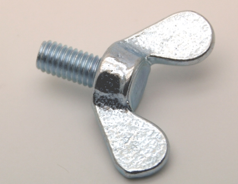 M6 x12 THUMB WING SCREW ZP