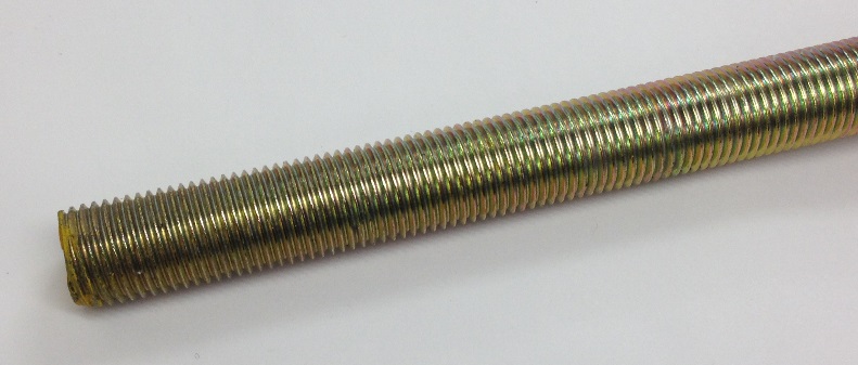 1/4 x2FT UNF THREADED ROD ZC GR 5