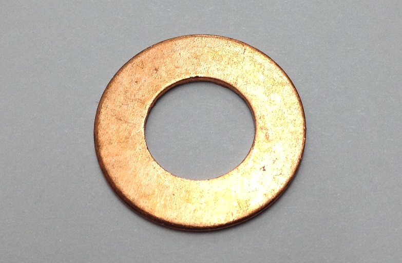 3/8 x3/4 COPPER FLAT WASHER