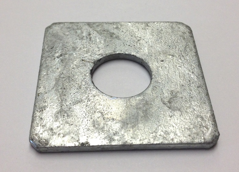 12MM 50x50x3 SQUARE WASHER GALV